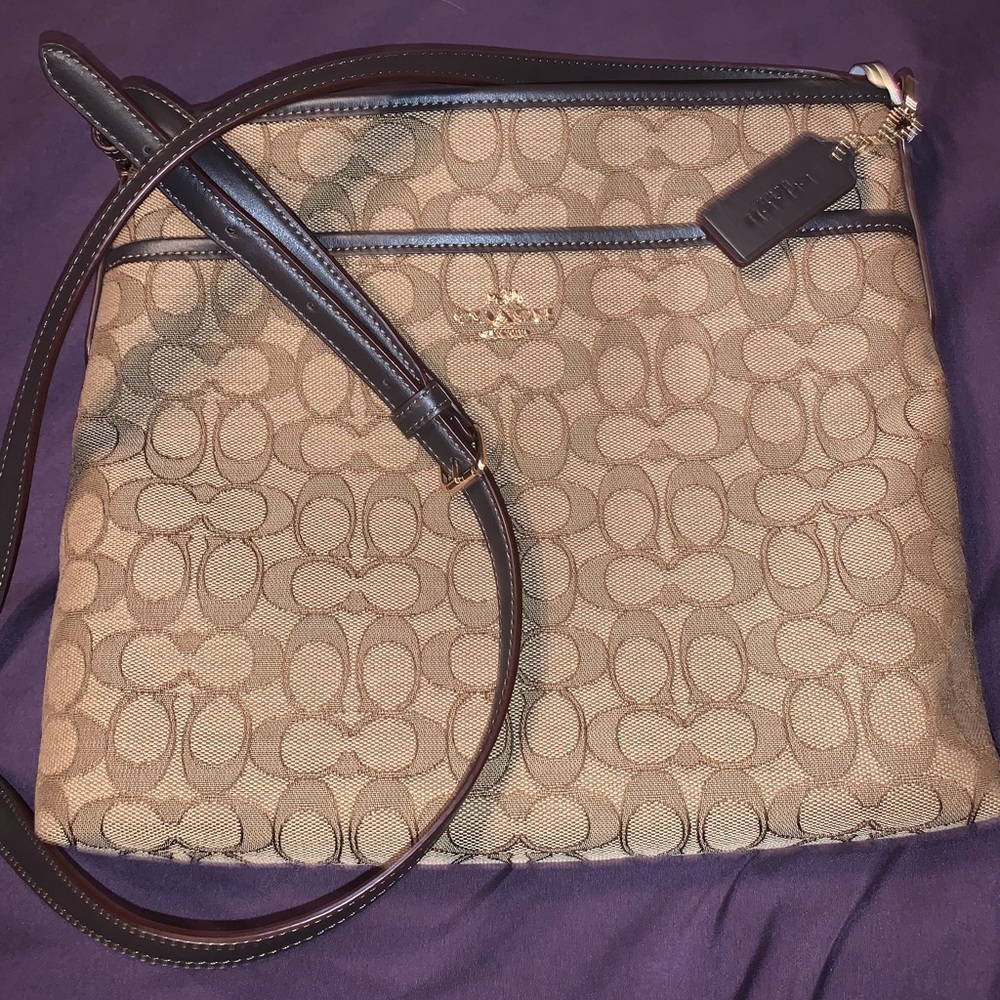 Coach cross body purse